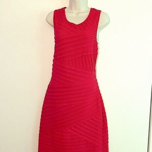 Calvin Klein red dress